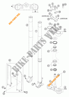 HORQUILLA / TIJA DIRECCION para KTM 525 SMR 2004