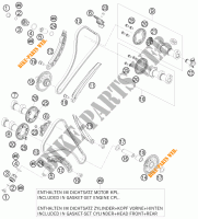DISTRIBUCION para KTM 1190 RC8 R TNT EDITION 2009