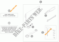 HERRAMIENTAS / MANUAL / OPCIONES para KTM 300 XC-W 2011