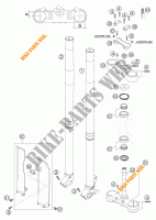 HORQUILLA / TIJA DIRECCION para KTM 300 MXC 2004