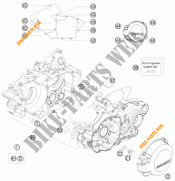 CARTERES CIGÜEÑAL para KTM 150 XC 2012