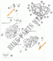 CARTERES CIGÜEÑAL para KTM 450 XC-W CHAMPION EDITION 2010