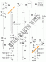 HORQUILLA (PIEZAS) para KTM 450 XC-W CHAMPION EDITION 2010