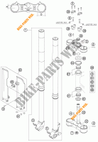 HORQUILLA / TIJA DIRECCION para KTM 450 XC 2007