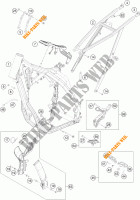 BASTIDOR para KTM 350 XCF-W SIX DAYS 2014