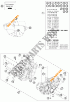 CARTERES CIGÜEÑAL para KTM 350 XCF-W SIX DAYS 2014