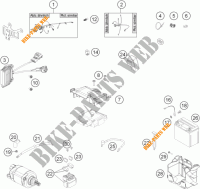 INSTALACION ELECTRICA para KTM 350 XCF-W SIX DAYS 2014