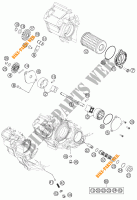BOMBA DE OLIO para KTM 350 XC-F 2013