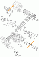 BOMBA DE OLIO para KTM 350 XC-F 2012