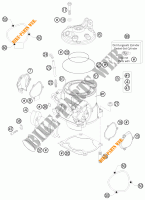 CILINDRO / CULATA para KTM 250 XC 2009