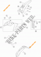 PLASTICOS para KTM FREERIDE E-XC 2015