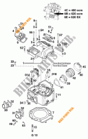 CULATA para KTM 620 TXC 1998