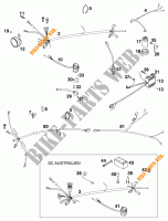 INSTALACION ELECTRICA para KTM 620 TXC 1998