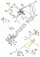 INSTALACION ELECTRICA para KTM 620 EGS 37KW 20LT ROT 1997