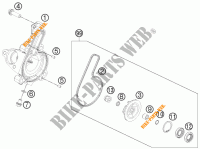 BOMBA DE AGUA para KTM RC 390 WHITE ABS 2015