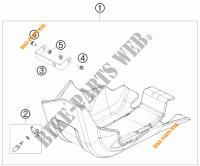 PROTECCIÓN MOTOR para KTM 530 EXC 2010