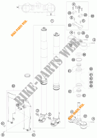 HORQUILLA / TIJA DIRECCION para KTM 530 EXC 2010