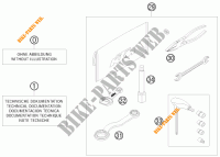 HERRAMIENTAS / MANUAL / OPCIONES para KTM 530 EXC 2009