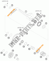 PEDAL DE ARRANQUE para KTM 530 EXC 2009
