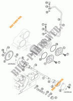 BOMBA DE OLIO para KTM 525 EXC-G RACING 2003
