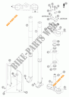 HORQUILLA / TIJA DIRECCION para KTM 525 EXC-G RACING 2004