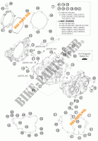CARTERES CIGÜEÑAL para KTM 250 EXC-F FACTORY EDITION 2011