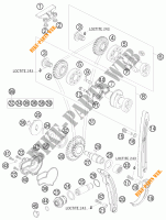 DISTRIBUCION para KTM 250 EXC-F FACTORY EDITION 2011
