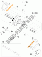 LLANTA TRASERA para KTM 250 EXC-F FACTORY EDITION 2011