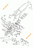 BASTIDOR para KTM 400 SXC WP 1997