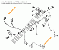 INSTALACION ELECTRICA para KTM 400 SXC WP 1997