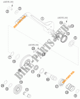 PEDAL DE ARRANQUE para KTM 450 EXC 2009