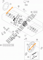 LLANTA TRASERA para KTM 350 EXC-F 2019