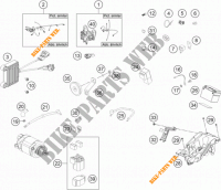 INSTALACION ELECTRICA para KTM 350 EXC-F 2018