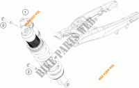 AMORTIGUADOR para KTM 350 EXC-F 2013