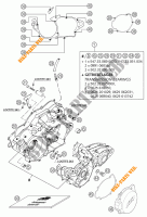 CARTERES CIGÜEÑAL para KTM 380 SX 2002