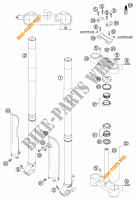 HORQUILLA / TIJA DIRECCION para KTM 380 SX 2002