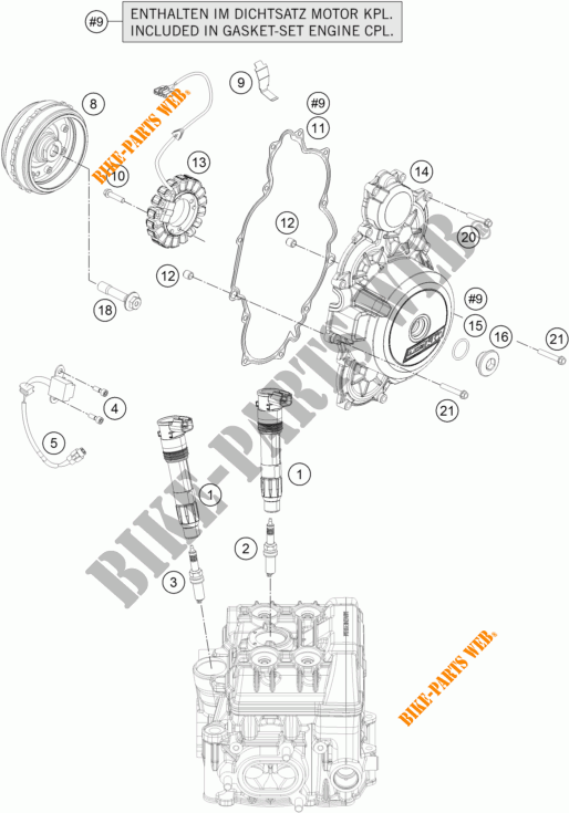 ALTA para KTM 1290 SUPER DUKE R SPECIAL EDITION ABS 2016