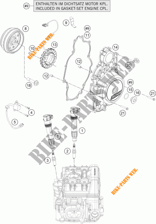 ALTA para KTM 1290 SUPER DUKE R SPECIAL EDITION ABS 2016