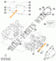 CARTERES CIGÜEÑAL para KTM 125 SX 2014