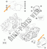 CARTERES CIGÜEÑAL para KTM 125 SX 2011