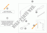 HERRAMIENTAS / MANUAL / OPCIONES para KTM 125 SX 2011