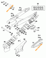 BASCULANTE para KTM 125 SX 1998
