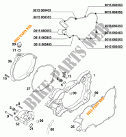 TAPA DE EMBRAGUE para KTM 125 SX 1998