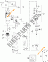 AMORTIGUADOR (PIEZAS) para KTM 450 SX-F FACTORY EDITION 2014