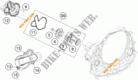 BOMBA DE AGUA para KTM 450 SX-F FACTORY EDITION 2014