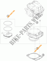 CILINDRO para KTM 450 SX-F FACTORY EDITION 2014