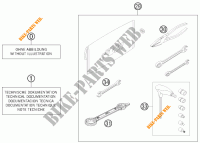 HERRAMIENTAS / MANUAL / OPCIONES para KTM 450 SX-F FACTORY EDITION 2014