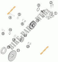 MOTOR ARRANQUE para KTM 450 SX-F FACTORY EDITION 2014