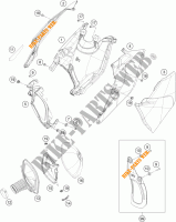 FILTRO DEL AIRE para KTM 450 SX-F 2016