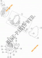 TAPA DE EMBRAGUE para KTM 350 SX-F 2018